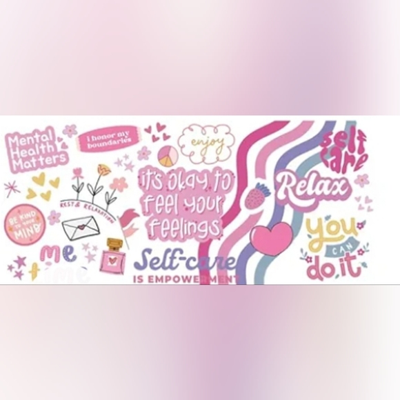 COPY - "It's Ok to Feel Your Feelings" Custom Beer Can Glass - Picture 3 of 3